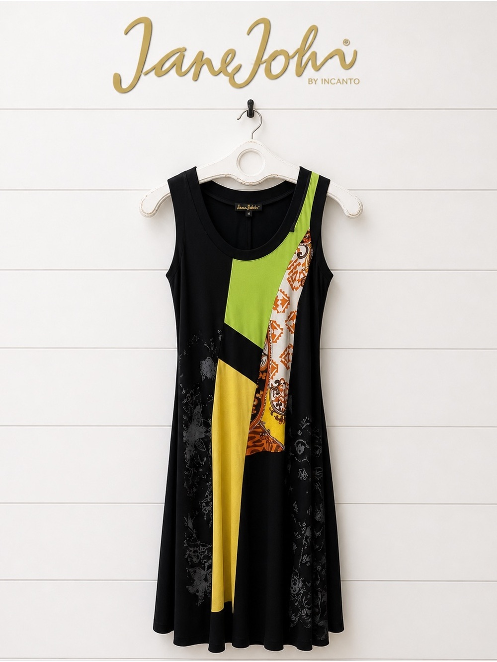 JANE & JOHN – black- Dress Size S